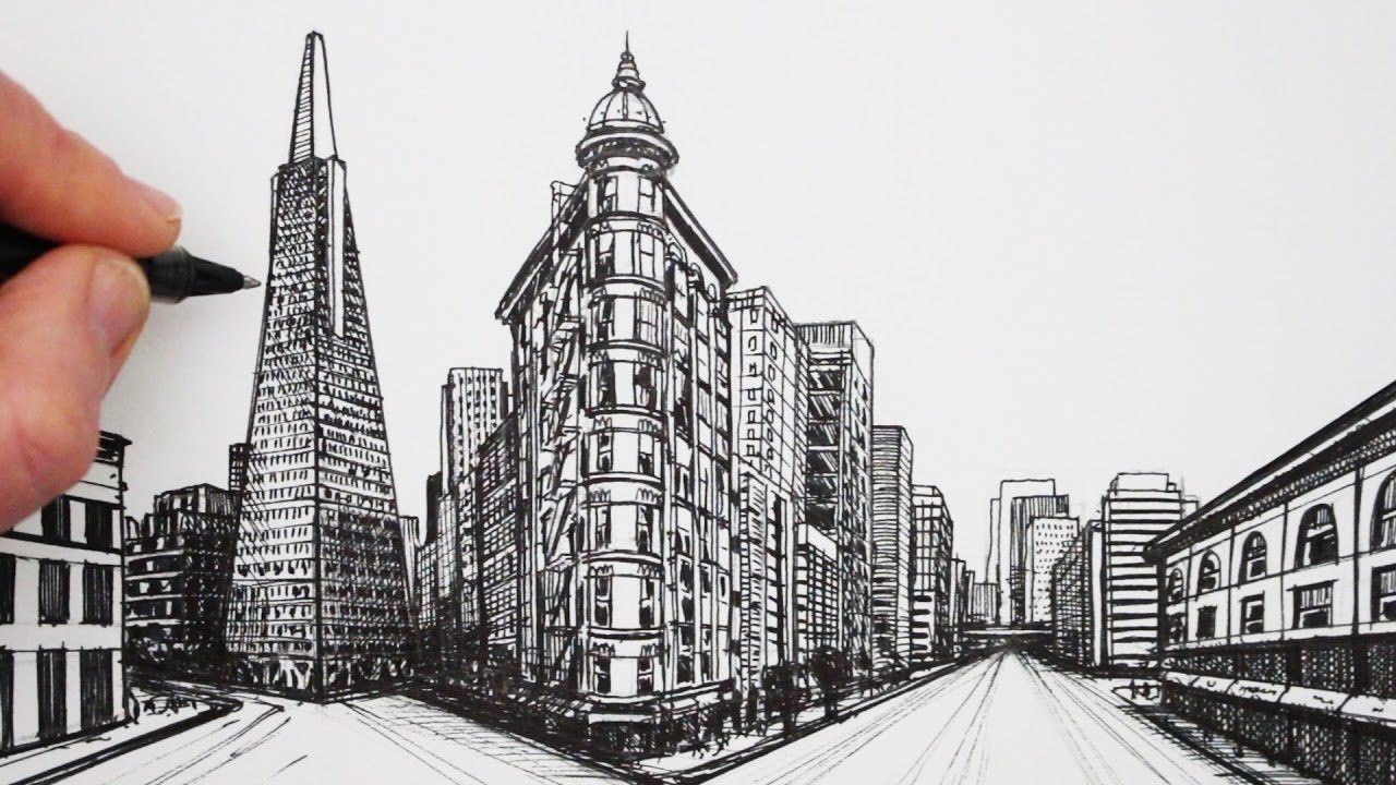 architectural perspective drawing tutorial