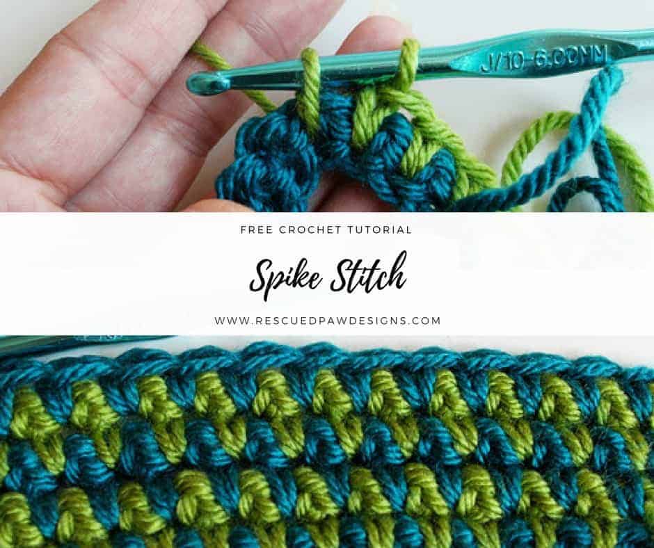 crochet blanket stitch tutorial