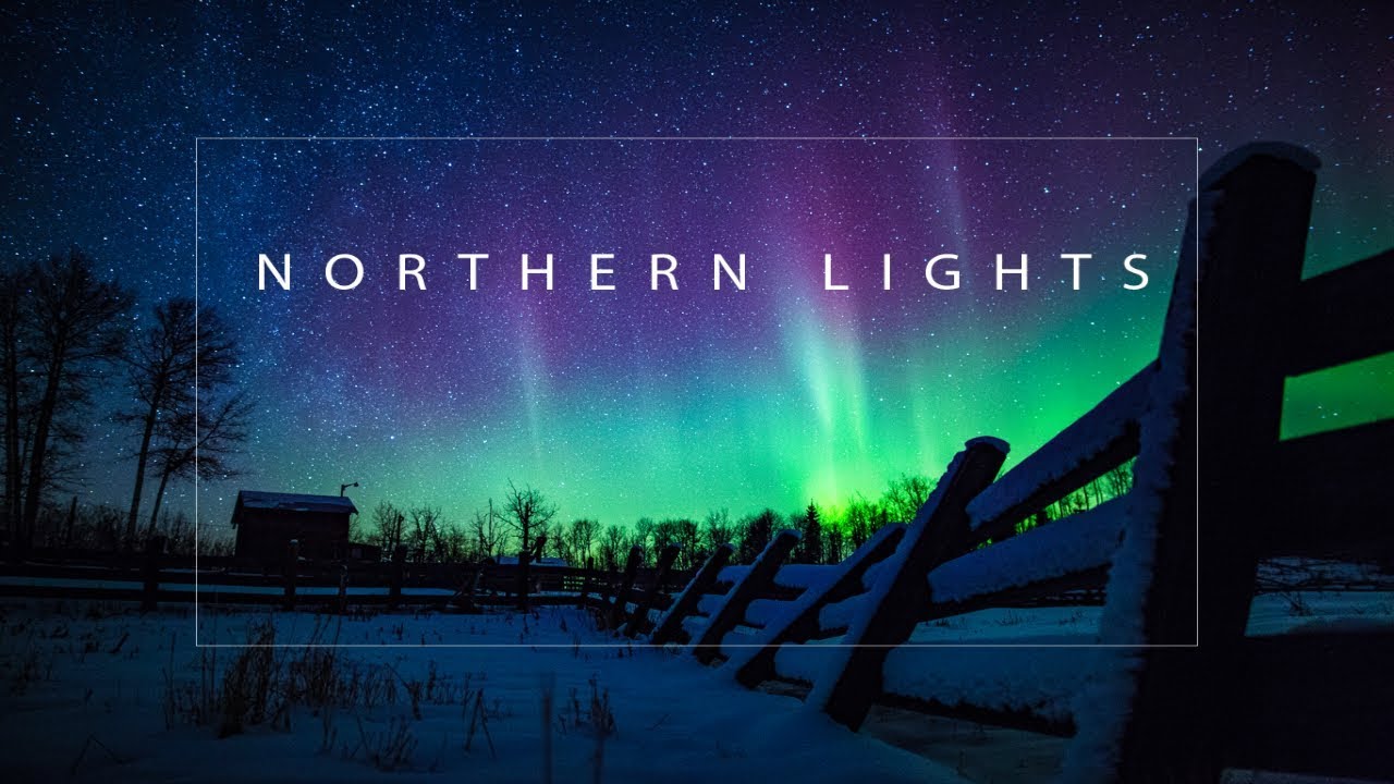 northern lights time lapse tutorial