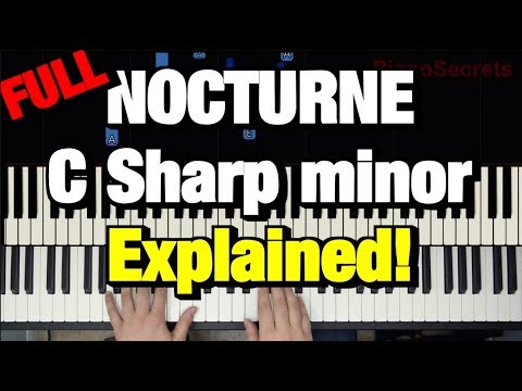 chopin nocturne piano tutorial