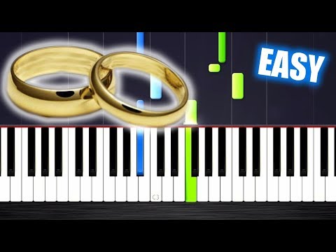 wedding march piano tutorial