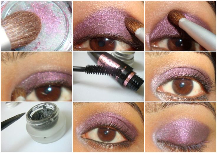 deep purple eyeshadow tutorial