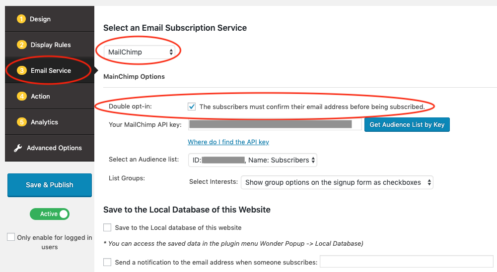 mailchimp signup form tutorial