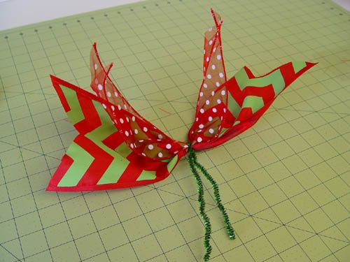 christmas ribbon wreath tutorial