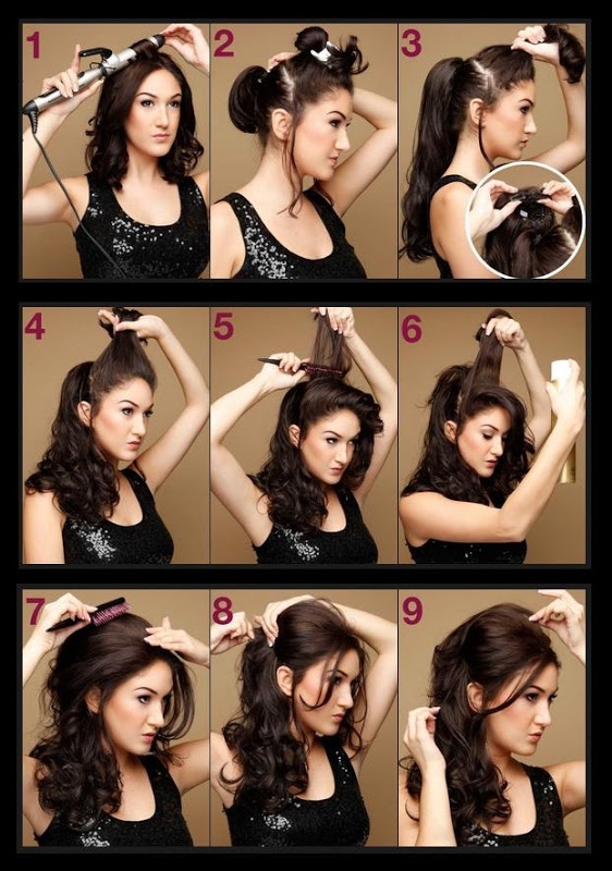 one side hairstyle tutorial