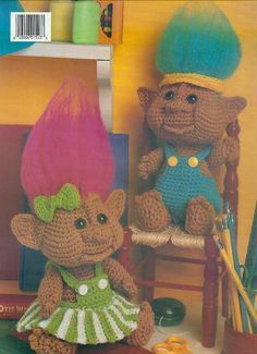 crochet troll hat tutorial