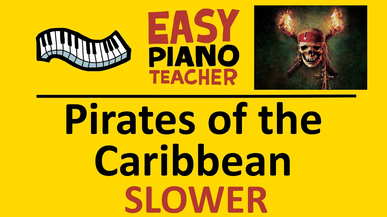 pirates of the caribbean theme song piano tutorial