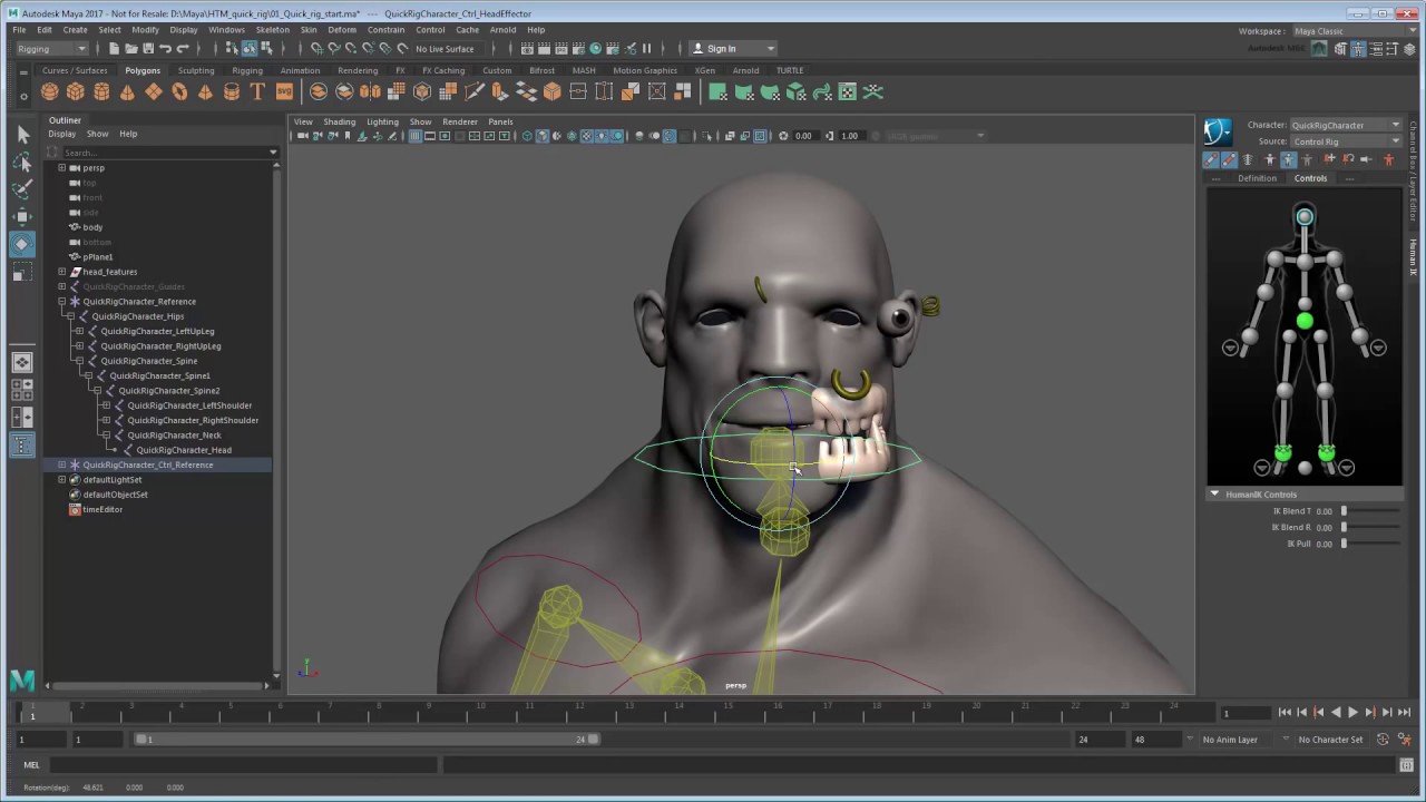 3ds max character rigging tutorial