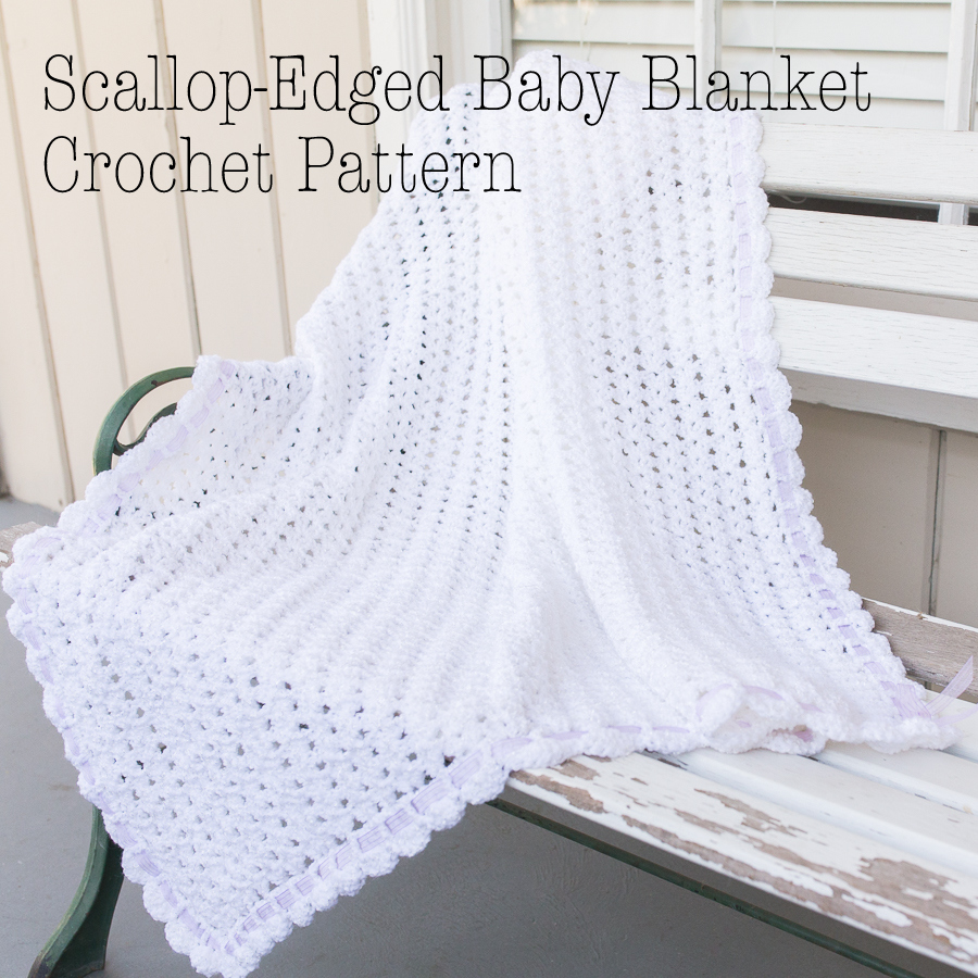 crochet baby blanket tutorial