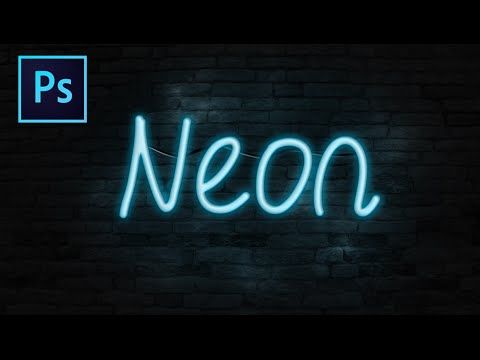 neon light photoshop tutorial