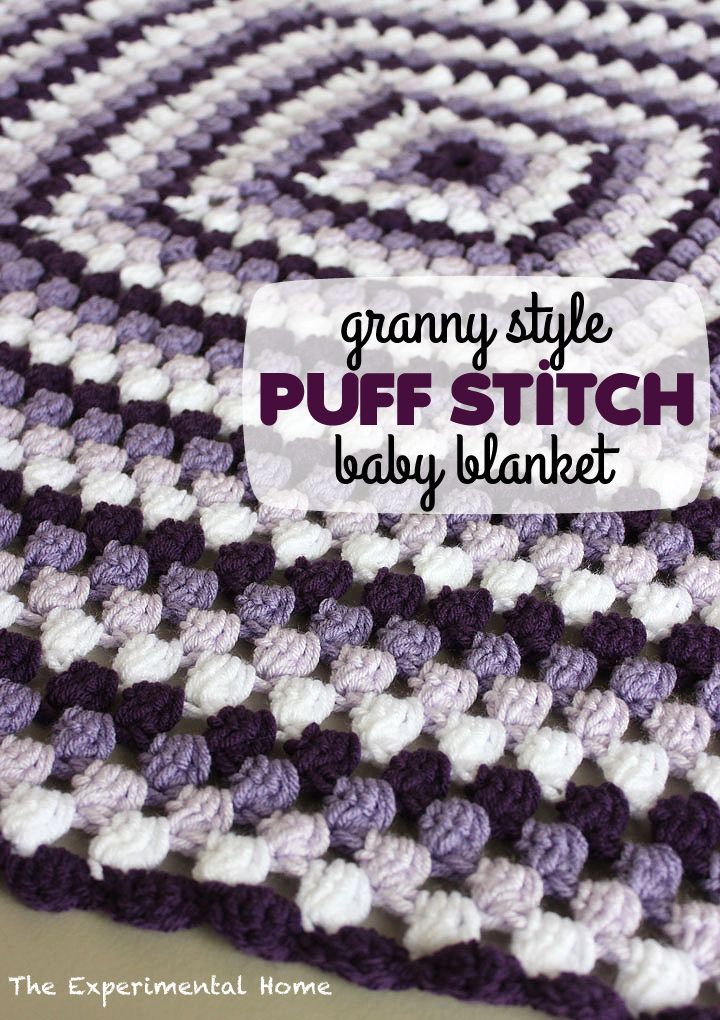 crochet blanket stitch tutorial