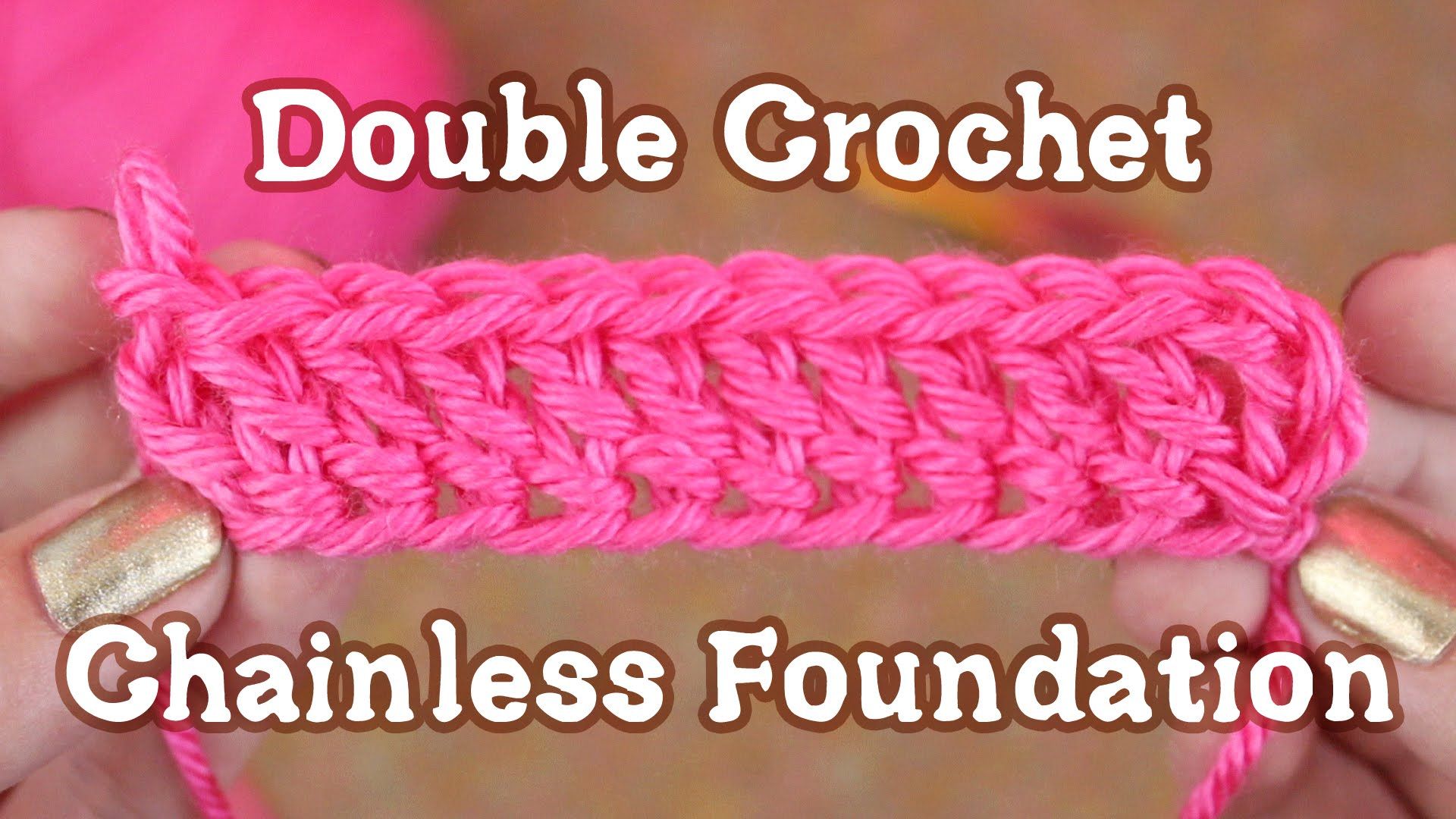 crochet chain stitch tutorial