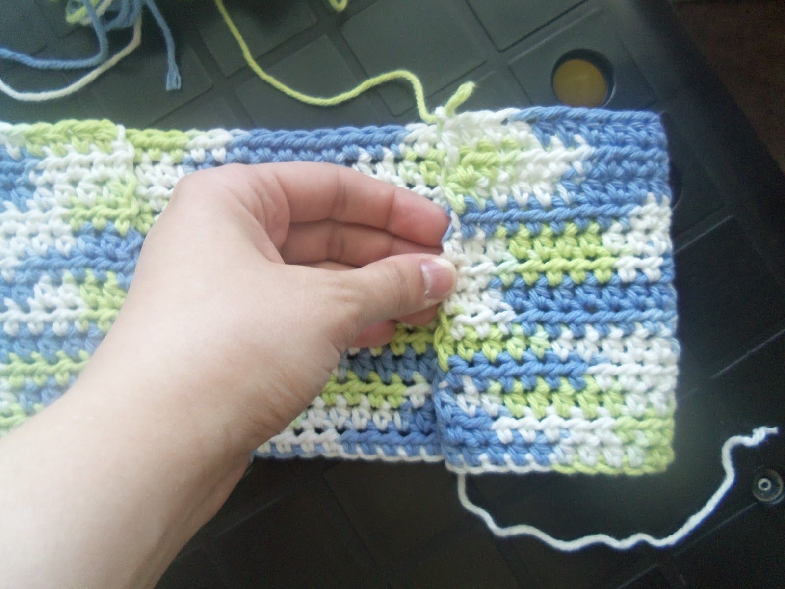 crochet swiffer cover tutorial