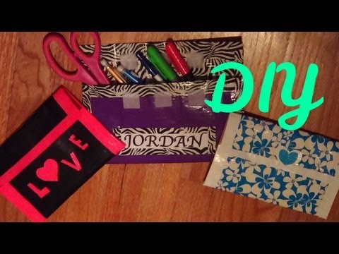 duct tape pouch tutorial