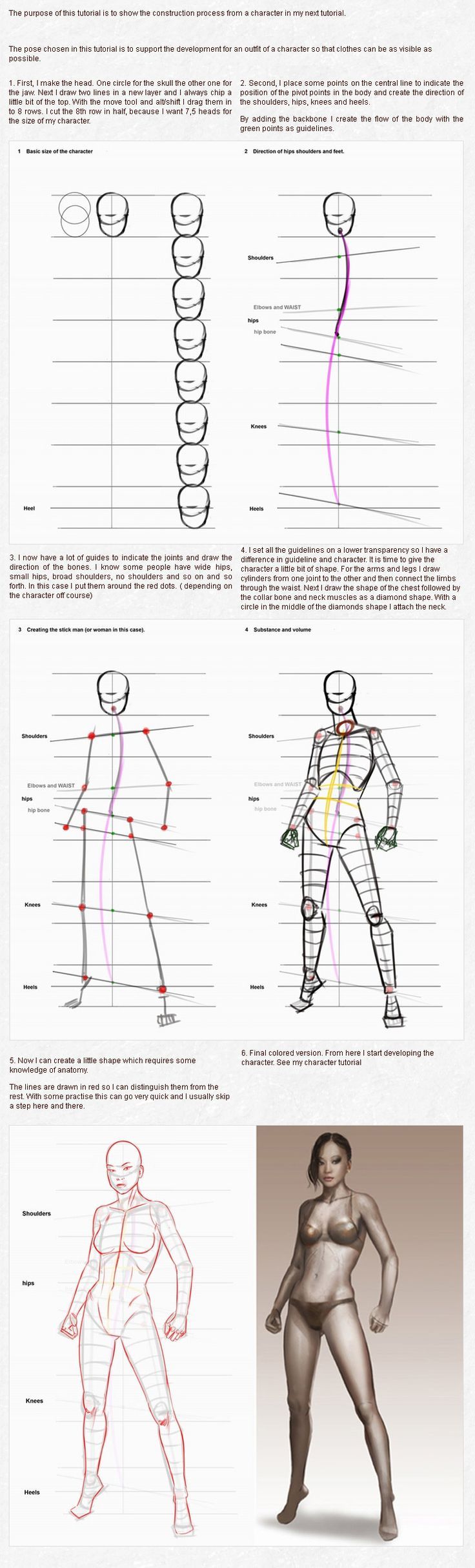 human anatomy drawing tutorial pdf