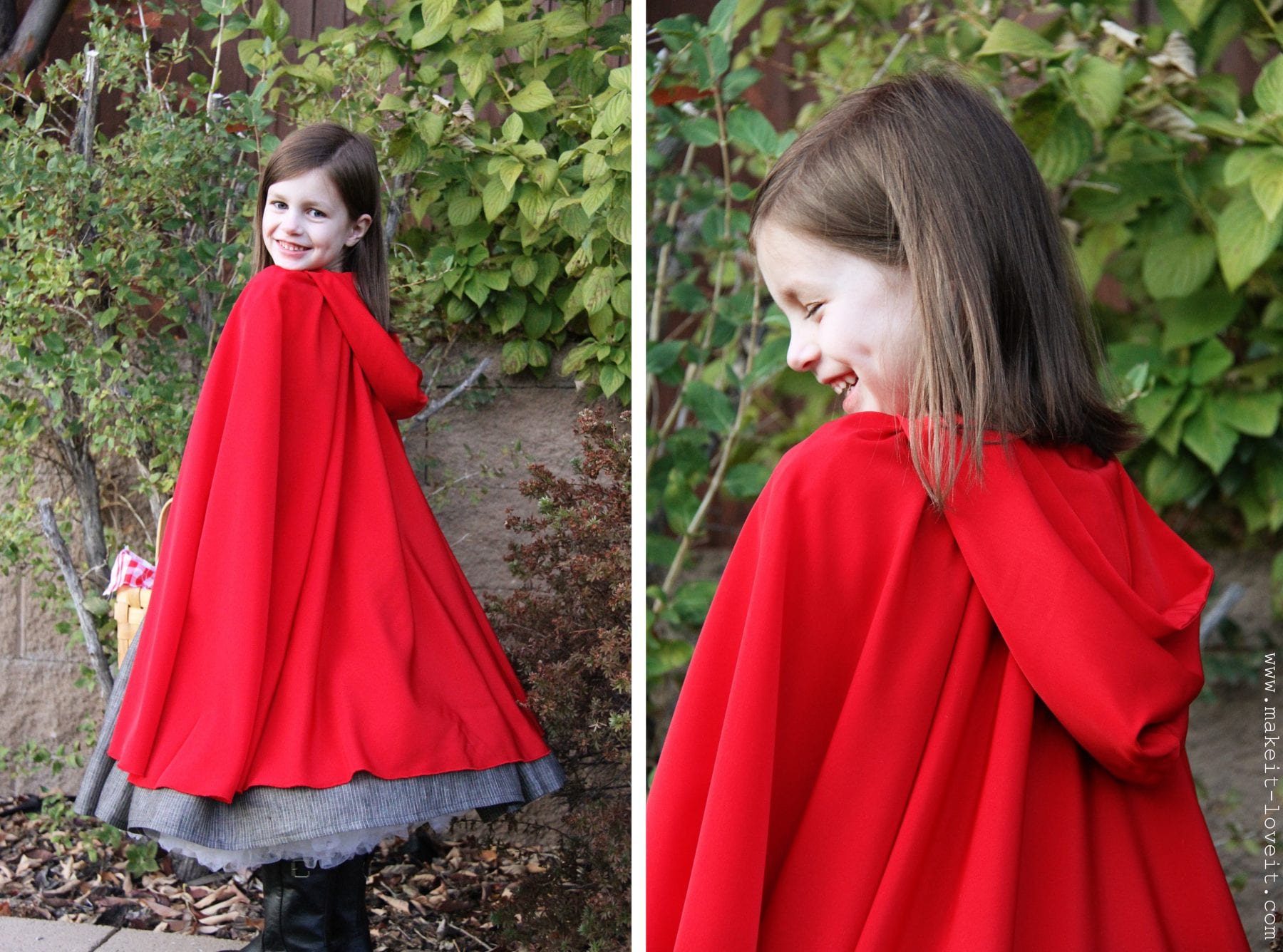 hooded cowl cape tutorial