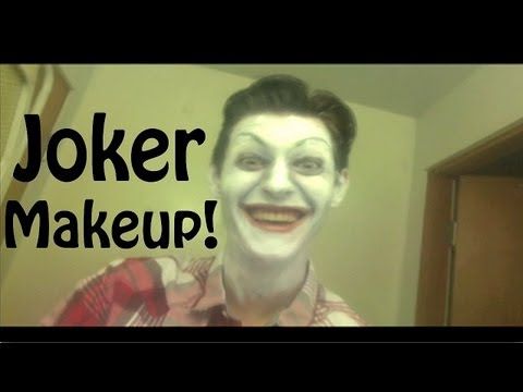joker makeup tutorial male