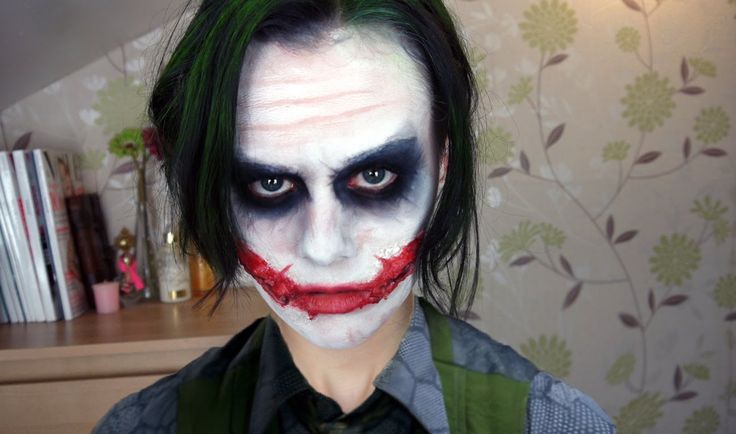 joker makeup tutorial male