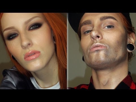 male to female makeup tutorial