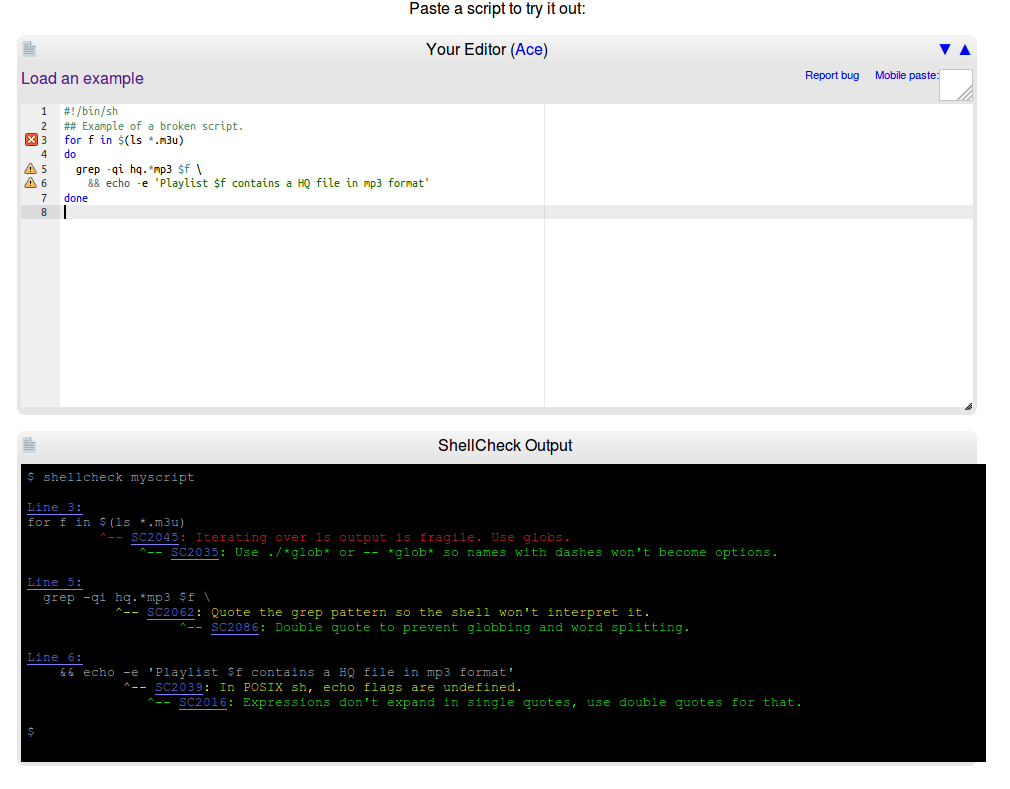 shell script programming tutorial