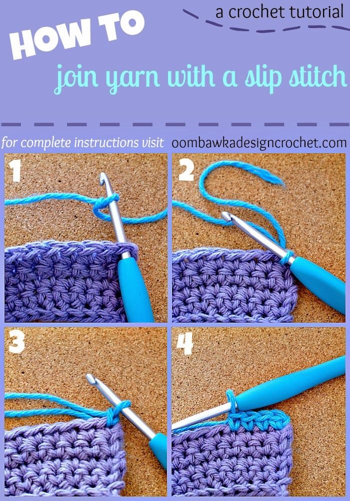 slip stitch tutorial crochet