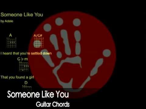 someone like you guitar tutorial